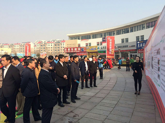 胜利石油管理局领导听取志愿者服务项目开展情况